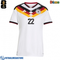 Fotballdrakt Dame Tyskland David Raum #22 Hjemmedrakt VM 2026 Kortermet